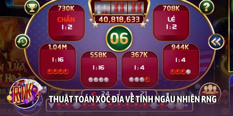 Thuật toán xóc đĩa về tính ngẫu nhiên RNG